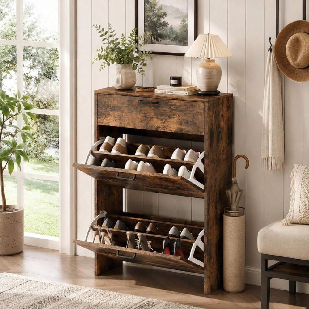 Wąska szafka na buty do przedp – Shoe Rack Cabinet Narrow Entryway recenzja i cena