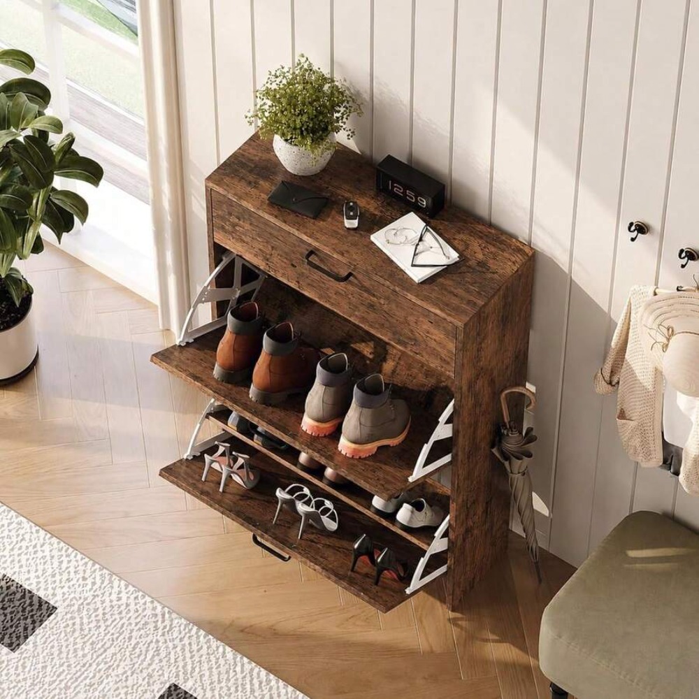 Wąska szafka na buty do przedp – Shoe Rack Cabinet Narrow Entryway recenzja i cena