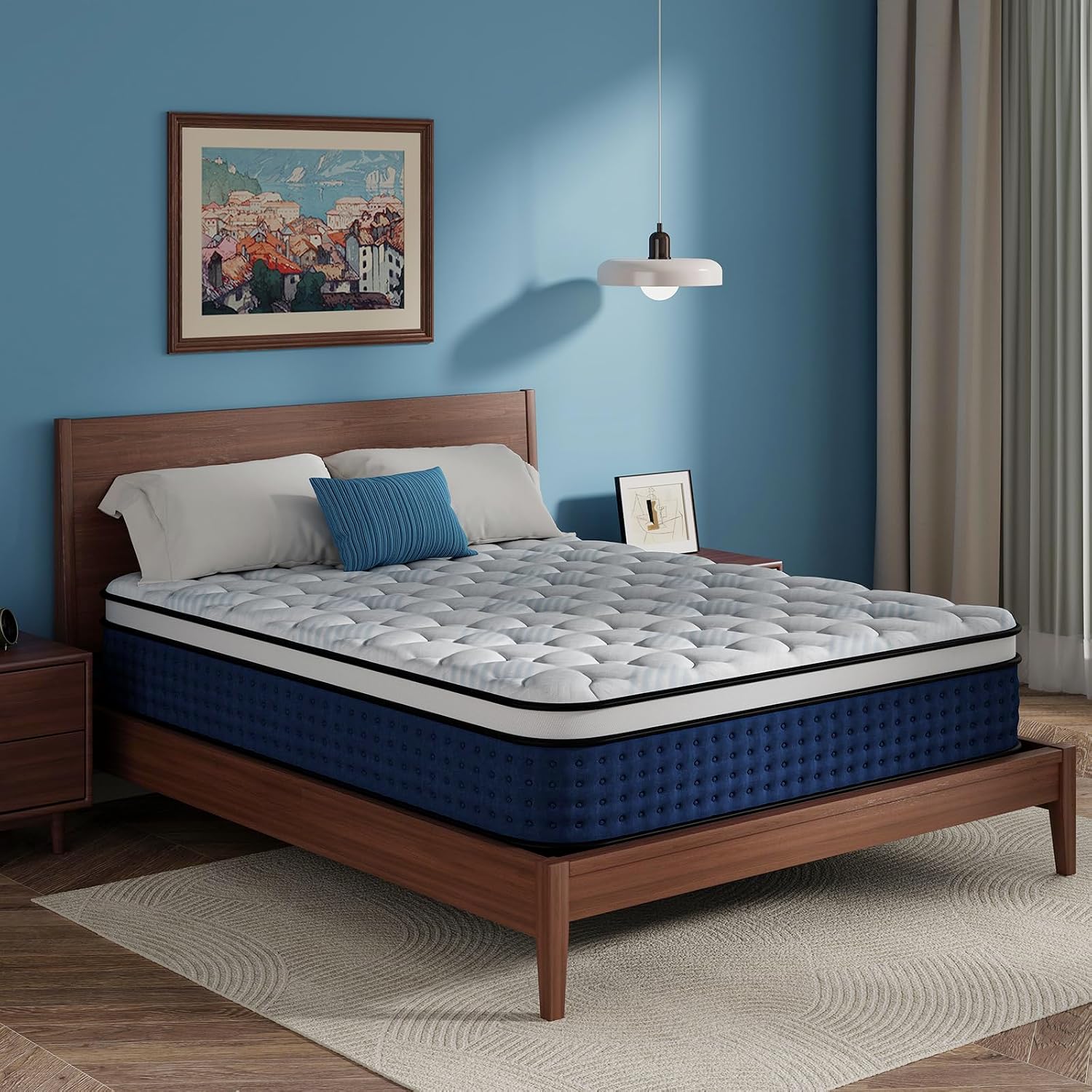 Materac, hybrydowy materac Que – Memory Foam Mattress In A Box Queen recenzja i cena