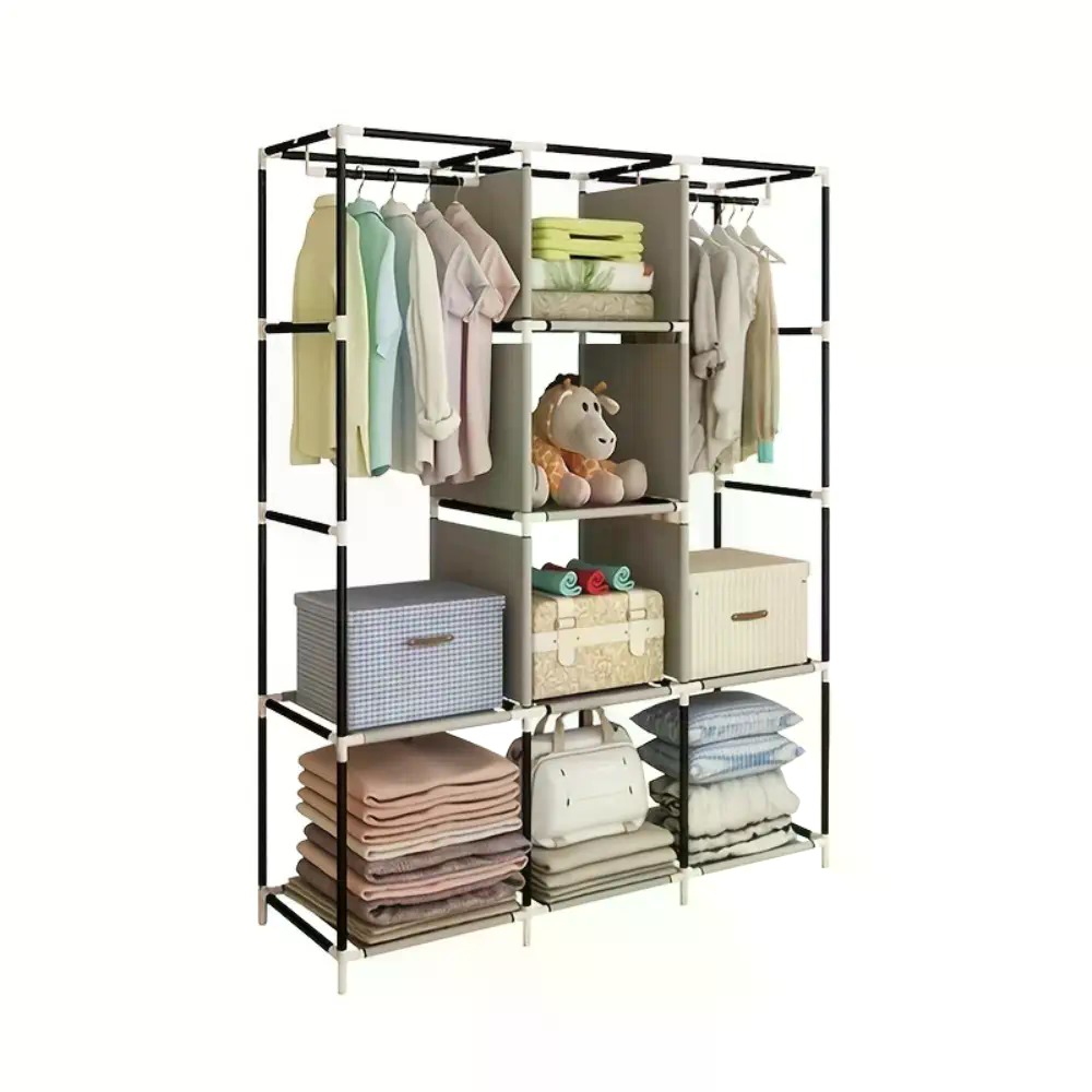 Przenośna szafa z włókniny o s – Wardrobe Closet Portable Fabric Cover recenzja i cena